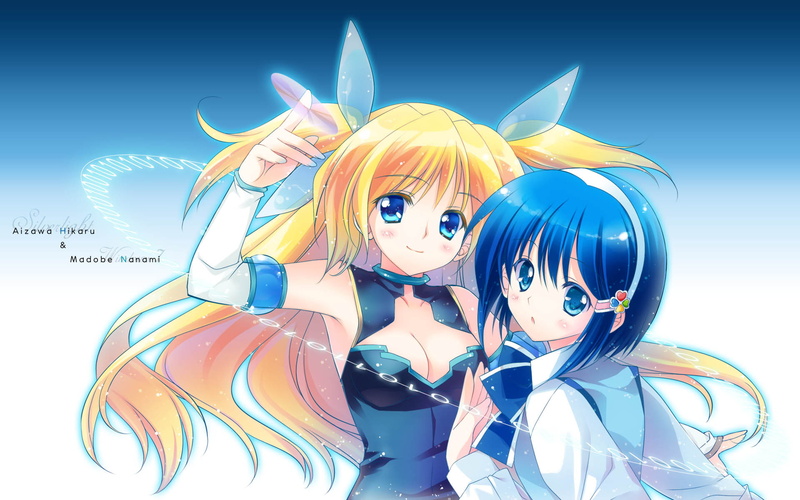 short, nanami, 1080P, long, aizawa, os tan, windows, blue, eyes, hair, blonde, rei, hikaru, twintails, madobe, microsoft