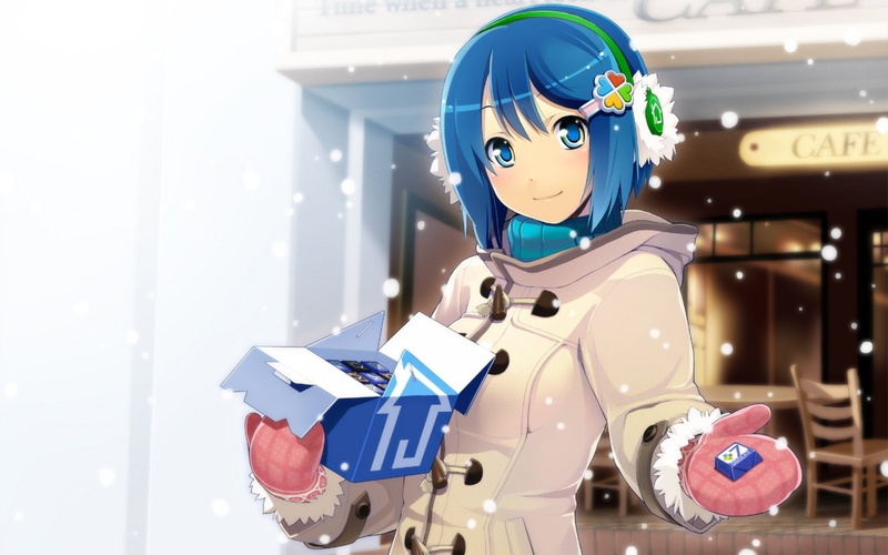 Madobe Nanami, 1080P, winter, Windows 7, anime