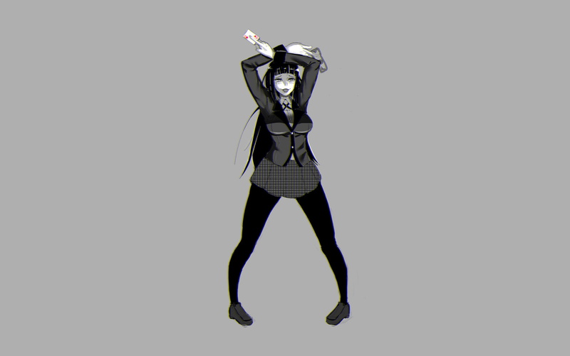 1080P, Anime, Kakegurui, Yumeko Jabami
