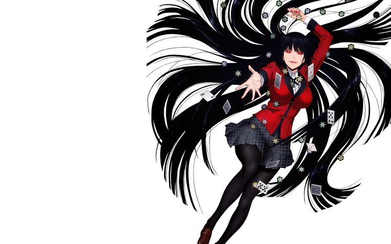 Kakegurui, Yumeko Jabami, Anime, 1080P