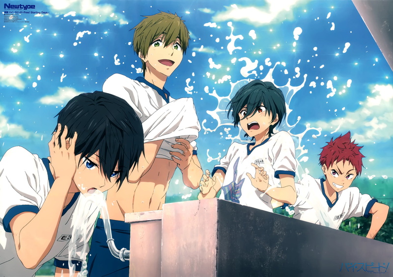leisure activity, lifestyles, young men, women, Free!, young women, Ikuya Kirishima, real people, portrait, boys, young adult, people, males, men, togetherness