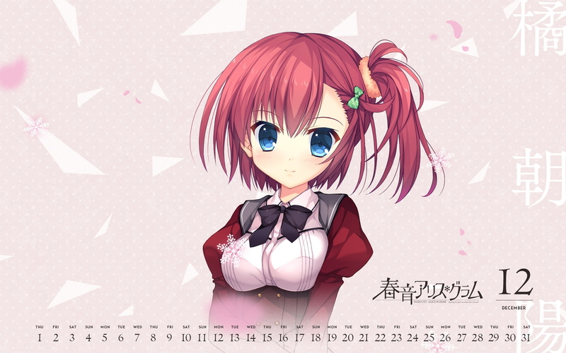 doll, no people, haruoto alice gram, celebration, visual novel, female likeness, indoors, wall - building feature, close-up, text, human representation