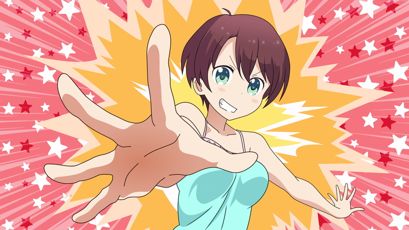 2K, anime girls, Shinoda Hajime, Vector trace, anime, New Game!