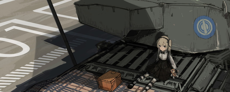 1080P, Anime, Girls und Panzer, Alice Shimada