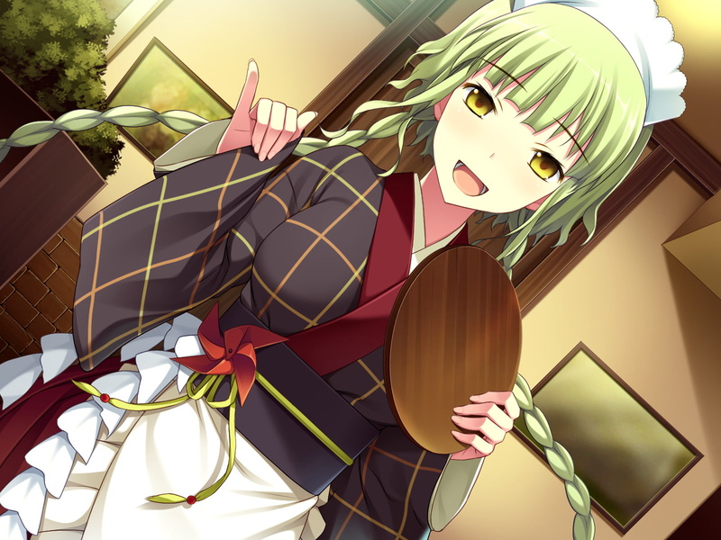 Midori Tsukishima, Worlds and Worlds end, 720P, Anime