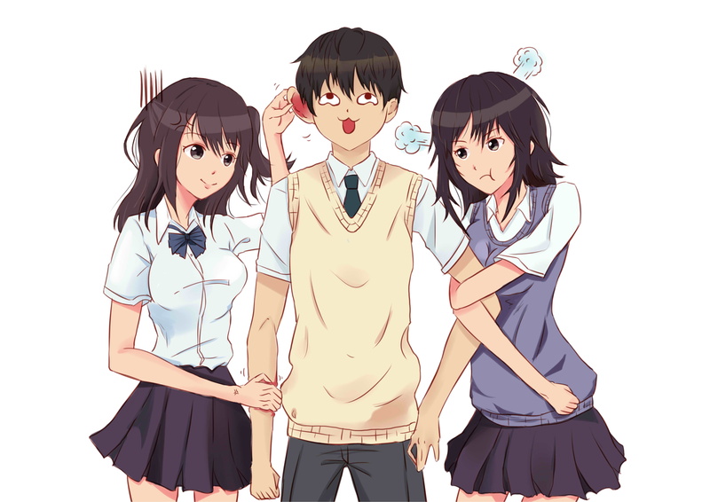Anime, Hikari Tsuneki, Seiren, Shouichi Kamita, Tooru Miyamae, 4K