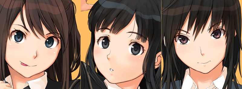 outdoors, glasses, mask, black color, Tooru Miyamae, arts culture and entertainment, close-up, Seiren, obscured face, disguise, day, panoramic, Kyouko Touno