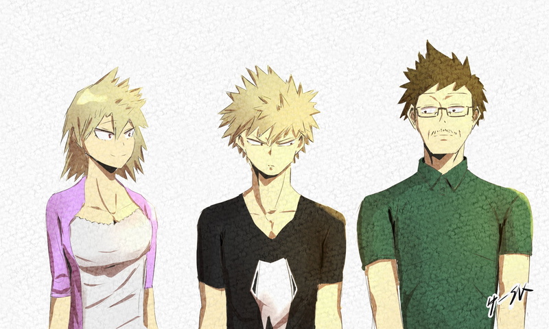 1080P, Mitsuki Bakugo, Anime, Katsuki Bakugou, Masaru Bakugo, My Hero Academia