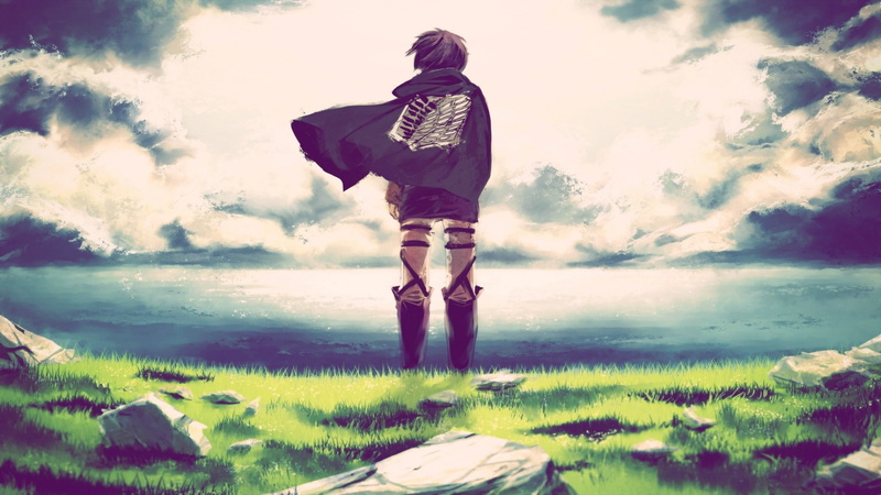 kyojin, anime, 1080P, wind, shingeki, shingeki no kyojin