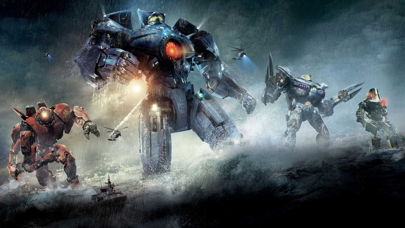 sea, pacific, pacific rim, 1080P, rim, robots, movies