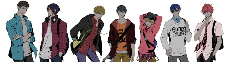 haruka, kisumi, yamazaki, makoto, nanase, tachibana, sosuke, shigino, 2K