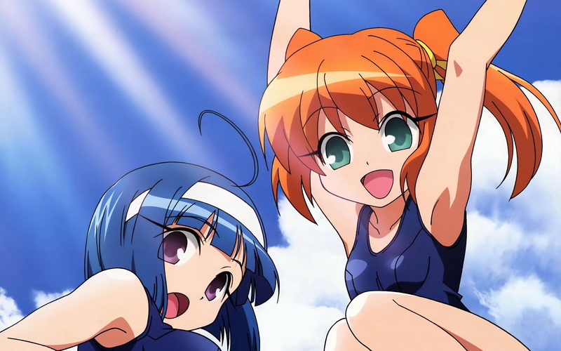 angel, kaitou, twin, two, s, 2K, tenshi, cartoon, anime, girl, kaitou tenshi twin angel, 2880x1800