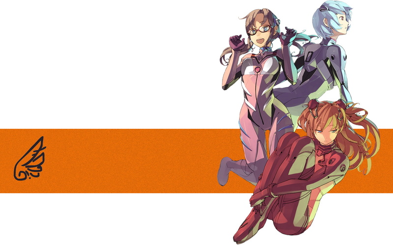 langley, mari, makinami, plugsuit, ayanami, rei, evangelion, neon, genesis, soryu, asuka, evas, 720P, illustrious
