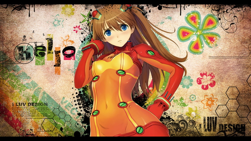 plugsuit, genesis, neon, anime, 1080P, evangelion