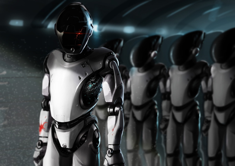 plugsuit, plug, suit, robot, 2K, machinery, android, cyborg