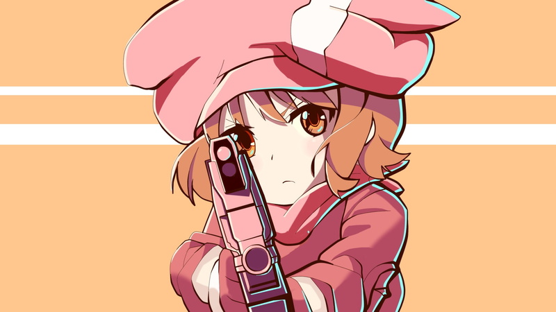 Sword Art Online Alternative: Gun Gale Online, LLENN (Sword Art Online), Sword Art Online, Karen Kohiruimaki, 1080P