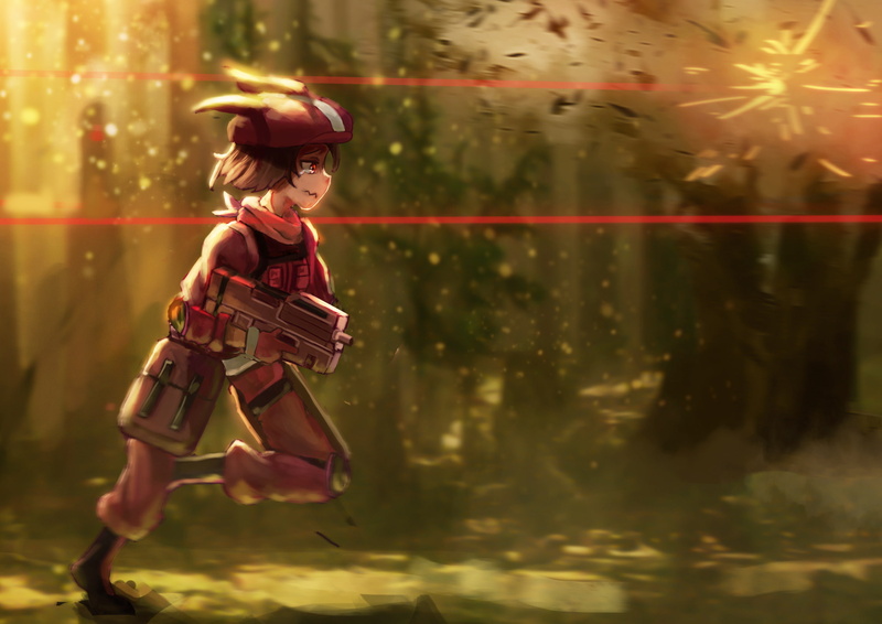 Karen Kohiruimaki, Sword Art Online Alternative: Gun Gale Online, Sword Art Online, LLENN (Sword Art Online), 1080P
