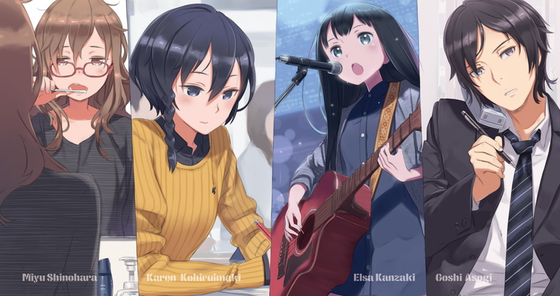 Sword Art Online Alternative: Gun Gale Online, Goushi Asougi, Elsa Kanzaki, Karen Kohiruimaki, 1080P, Miyu Shinohara, Sword Art Online