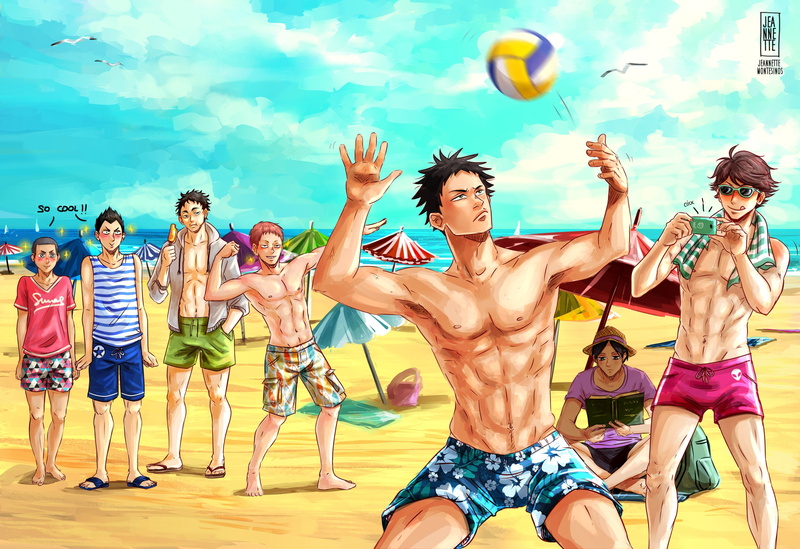 kindaichi, shinji, akira, haikyuu!!, watari, 2K, yutarou, kunimi