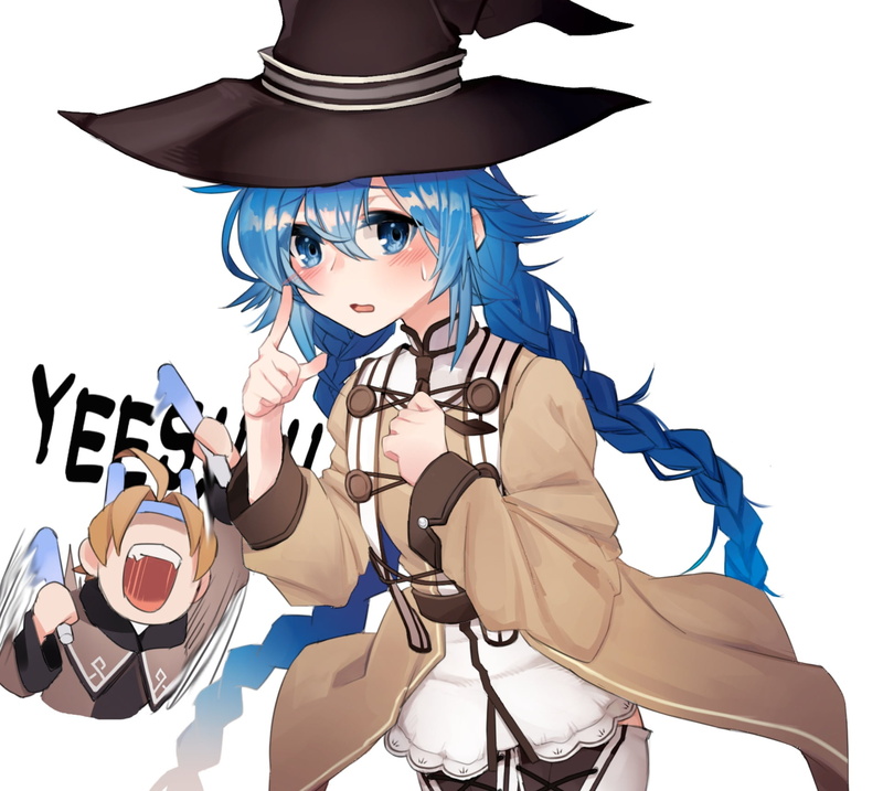 Anime, Rudeus Greyrat, Roxy Migurdia, Mushoku Tensei: Jobless Reincarnation, 1080P