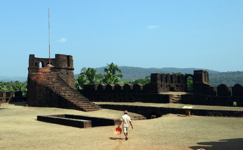 the past, ruins, leisure activity, history, sunlight, uttar kannada, lifestyles, mirjan, 2K, day, mirjan fort, built structure, old ruin, stone, nature