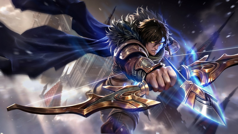 mobile, arrow, bow, boyle, warrior, angels, hd, weapon, 2K, heroes, tablet, league