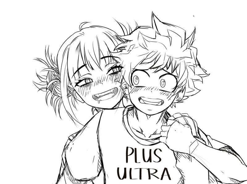 My Hero Academia, Izuku Midoriya, Himiko Toga, Anime, 1080P