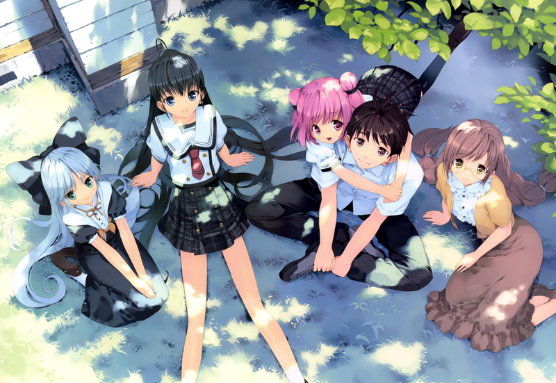Minami Mizumori, Soshite Ashita no Sekai Yori, Anime, 1080P, Subaru Ashiya, Aoba Itsuki, Yuuhi Hinata, Asahi Hinata