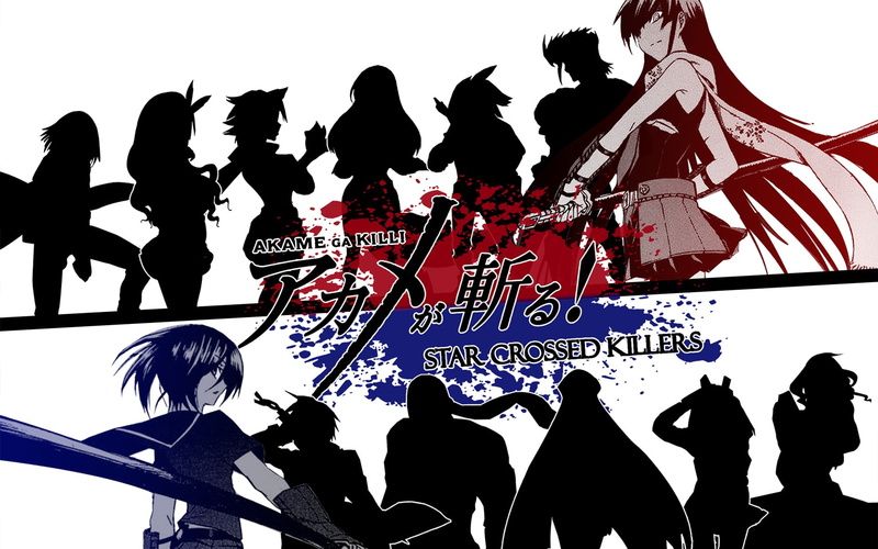 anime girls, Akame ga Kill!, Kurome, Akame, anime, 1080P