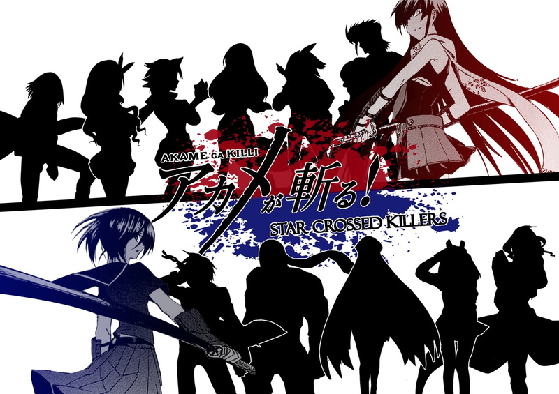 art and craft, large group of people, human representation, outdoors, nature, arts culture and entertainment, sky, western script, group of people, Akame ga Kill!