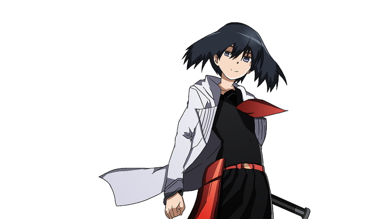 one person, young women, three quarter length, standing, copy space, headdress, cut out, costume, women, anime, sky, studio shot, clothing, front view