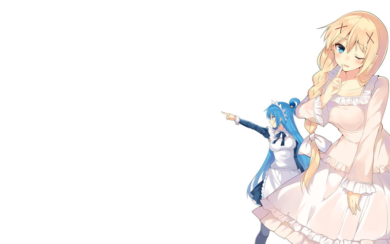 Darkness (KonoSuba), KonoSuba – God’s blessing on this wonderful world!!, 1080P, Anime, Aqua (KonoSuba), KonoSuba