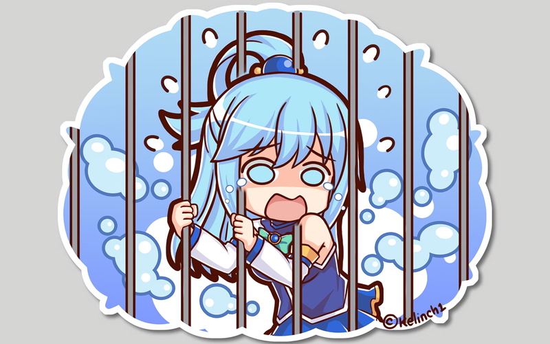 Aqua (KonoSuba), KonoSuba – God’s blessing on this wonderful world!!, 1080P, Anime, KonoSuba