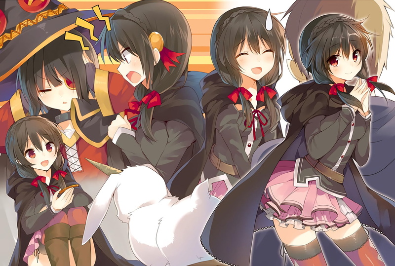 sunlight, creativity, leisure activity, Yunyun (KonoSuba), celebration, festival, costume, people, KonoSuba – God’s blessing on this wonderful world!!