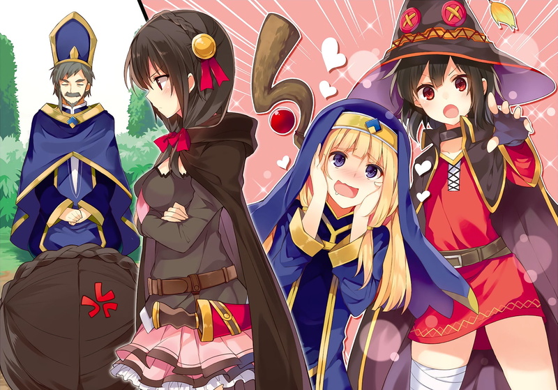 Anime, KonoSuba, KonoSuba – God’s blessing on this wonderful world!!, 1080P, Megumin (KonoSuba), Cecily (KonoSuba), Yunyun (KonoSuba)