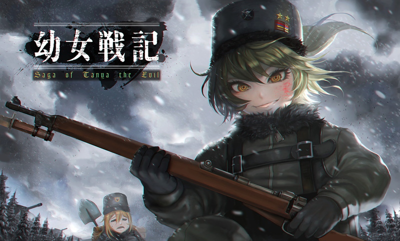 Anime, Tanya Degurechaff, 1080P, Viktoriya Ivanovna Serebryakov, Youjo Senki