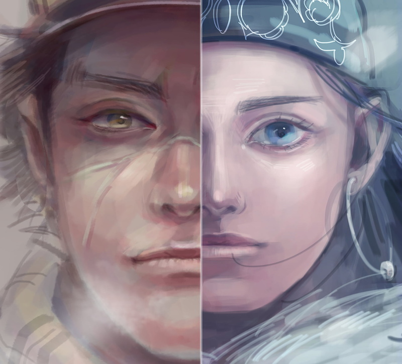 Golden Kamuy, Anime, Sugimoto Saichi, Asirpa (Golden Kamuy), 1080P