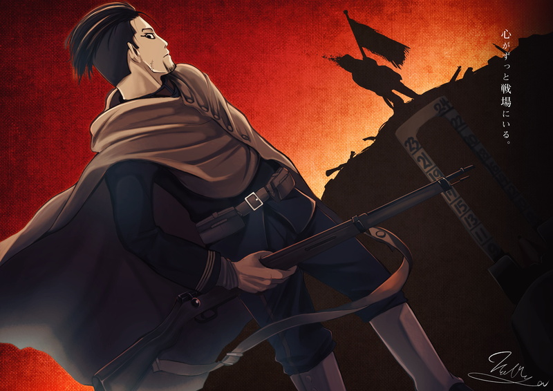 Anime, Ogata Hyakunosuke, 4K, Golden Kamuy