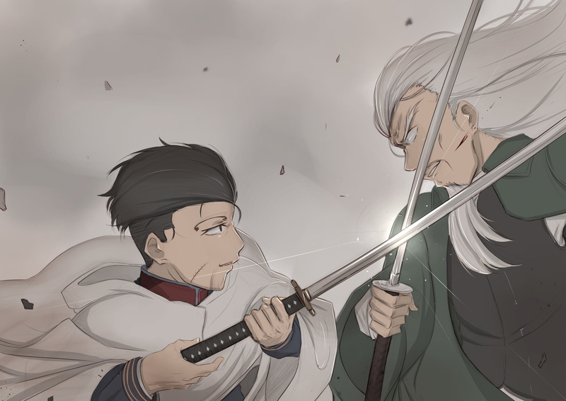 Ogata Hyakunosuke, 2K, Hijikata Toshizô (Golden Kamuy), Golden Kamuy, Anime