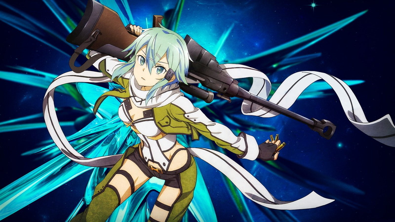 Sword Art Online II, 720P, Sword Art Online, Asada Shino, Sinon (Sword Art Online)