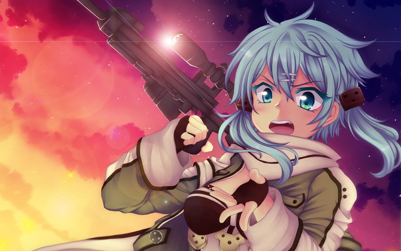 Sword Art Online, 1080P, Sinon (Sword Art Online), Asada Shino, Sword Art Online II