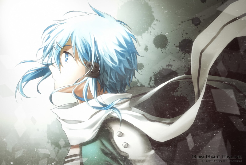 art and craft, 1080P, Asada Shino, Sinon (Sword Art Online), indoors, nature, close-up, Sword Art Online, hairstyle, water, hair, side view, Sword Art Online II