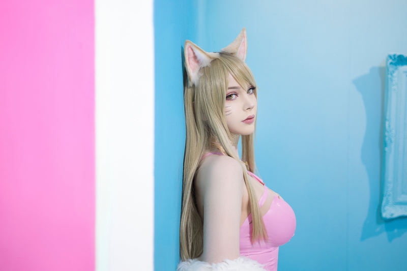 cosplay, 5K, women, model, animal ears, Sayathefox