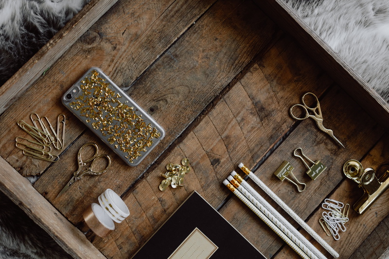 wooden tray, office accesories, no people, flatlay, top view, wooden, food and drink, the past, pencil, accessories, mobile, flooring, scissors, tray, still life