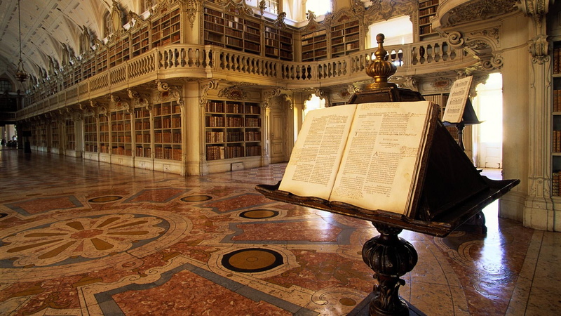 building exterior, flooring, portugal, books, mafra, travel, illuminated, outdoors, europe, architectural column, antique, no people, place of worship