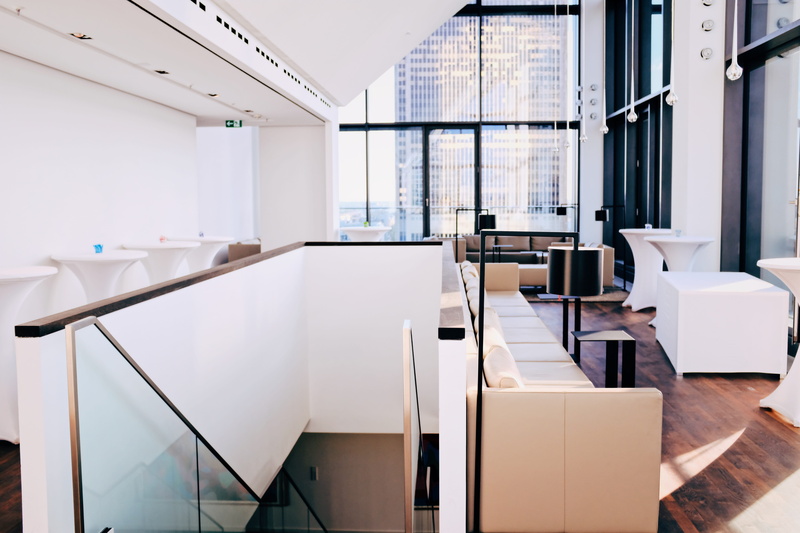 desk, room, sofa, new, seating, design, no People, modern, business, table, abstract, chair, interior design, architecture, stairs, inside Of, warm, colour