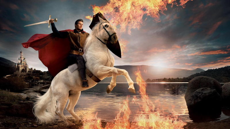 3840x2160 px, Leibovitz, series, Annie, horse, sword, cosplay, portrait, advertisement, Tale, actor, photography, Disney, warrior, dreams, dream, fairy