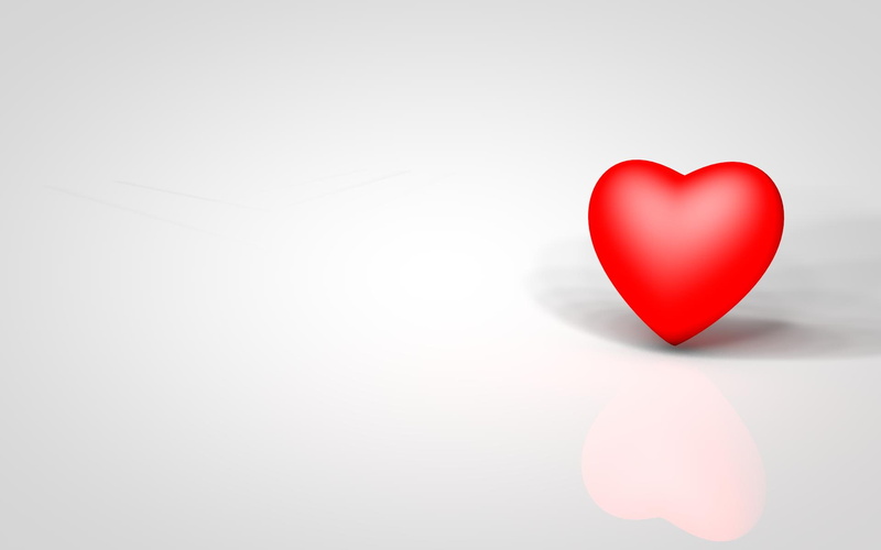 love, xatwn, minimalism, 1080P, heart