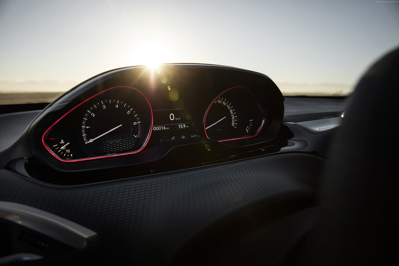 crossover, Peugeot 2008 GT Line, 4K, Geneva Auto Show 2016, instrument cluster