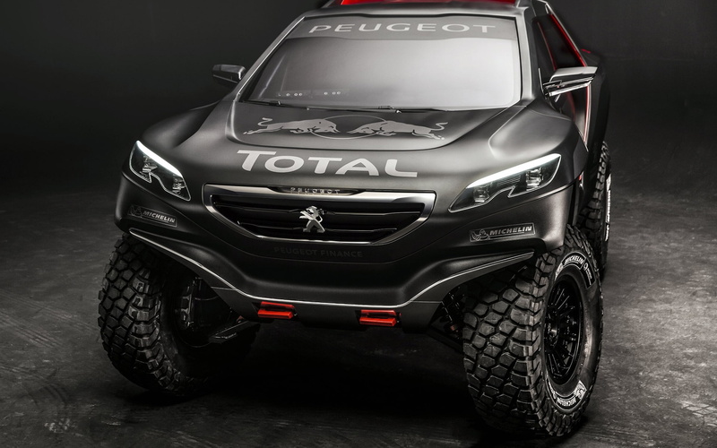 peugeot, black, dkr, 1080P, peugeot concept, peugeot dkr, total